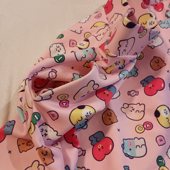 BT21 Jelly Candy Zipper Skater Style Skirt Women's Size 2X - Picture 9 of 11